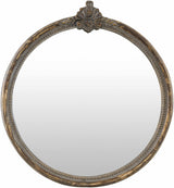 Kandersteg Dark Red Accent Mirror - Ornate Home