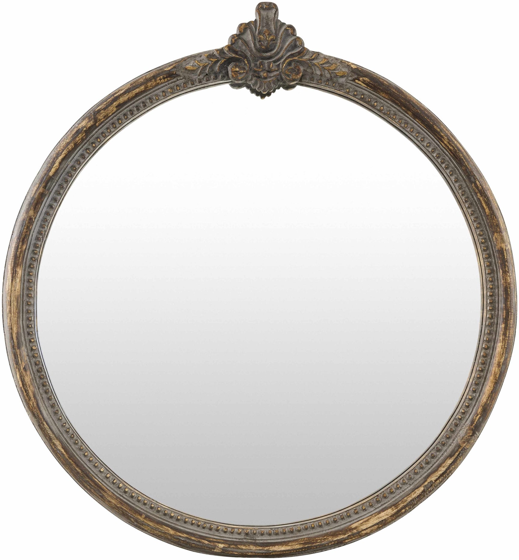 Kandersteg Dark Red Accent Mirror - Ornate Home