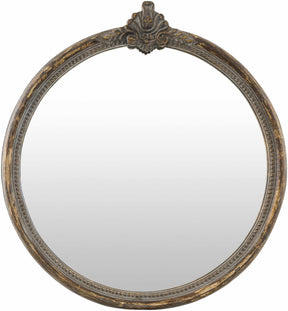 Kandersteg Dark Red Accent Mirror - Ornate Home