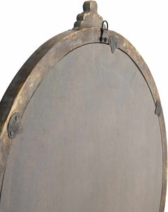 Kandersteg Dark Red Accent Mirror - Ornate Home