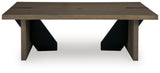 Kandinew Light Brown Coffee Table (Online Special Price) - Ornate Home