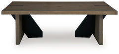 Kandinew Light Brown Coffee Table - Ornate Home