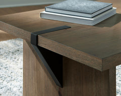 Kandinew Light Brown Coffee Table - Ornate Home