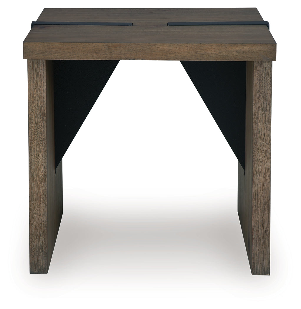 Kandinew Light Brown End Table (Online Special Price) - Ornate Home