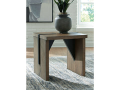 Kandinew Light Brown End Table - Ornate Home