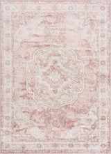 Kandos Blush & Light Pink Area Rug - Ornate Home
