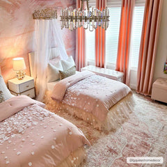 Kandos Blush & Light Pink Area Rug - Ornate Home
