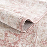 Kandos Blush & Light Pink Area Rug - Ornate Home
