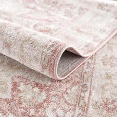 Kandos Blush & Light Pink Area Rug - Ornate Home