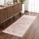Kandos Blush & Light Pink Area Rug - Ornate Home