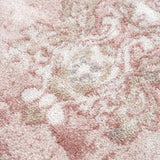 Kandos Blush & Light Pink Area Rug - Ornate Home