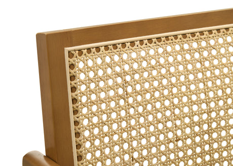 Kane Light Walnut Bar Chair (Set of 2) - Ornate Home