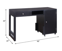 Kaniel Black Desk (Convertible) - Ornate Home