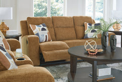 Kanlow Honey Reclining Sofa - Ornate Home