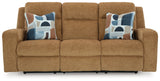 Kanlow Honey Reclining Sofa and Loveseat (Online Special Price) - Ornate Home