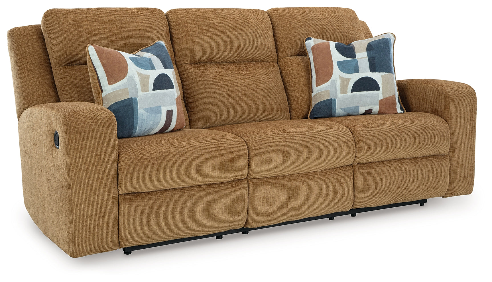 Kanlow Honey Reclining Sofa and Loveseat (Online Special Price) - Ornate Home