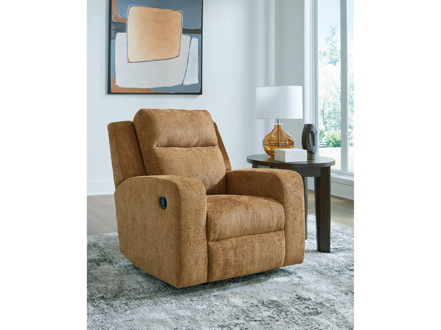 Kanlow Honey Rocker Recliner - Ornate Home