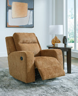 Kanlow Honey Rocker Recliner - Ornate Home