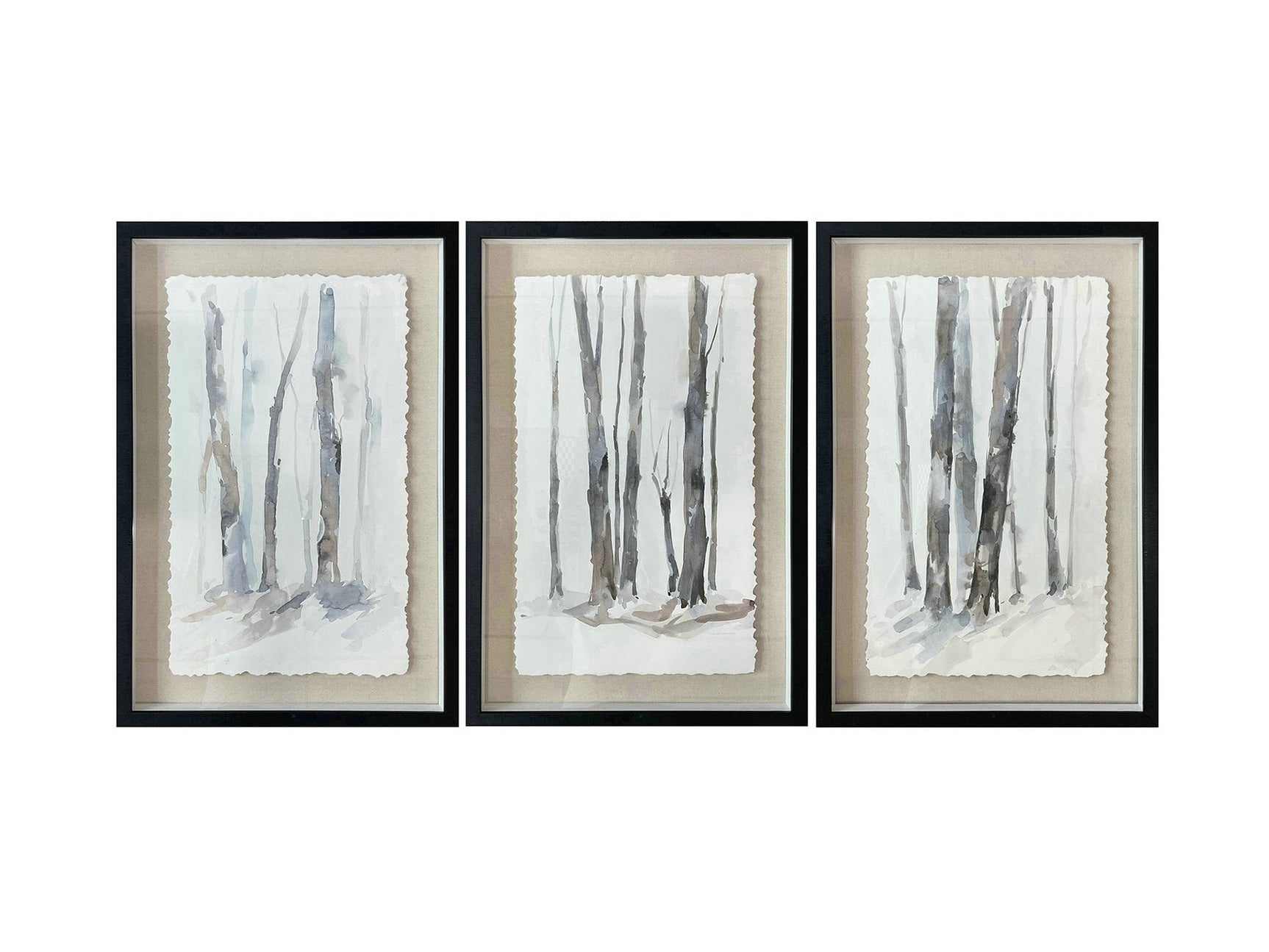 Kanon Black/Brown Wall Art