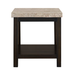 Kansas Brown End Table - Ornate Home