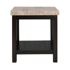 Kansas Brown End Table - Ornate Home