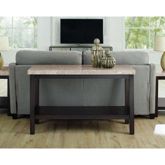 Kansas Brown Sofa Table - Ornate Home