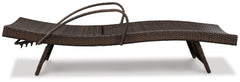 Kantana Brown Chaise Lounge (Set of 2) - Ornate Home