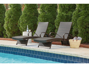 Kantana Brown Chaise Lounge (set of 2) (Online Special Price) - Ornate Home