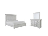 Kanwyn King Panel Bedroom Set with Dresser and Mirror (Online Special Price) - Ornate Home