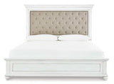 Kanwyn Queen Panel Bed w/ Uph. HB (Online Special Price) - Ornate Home