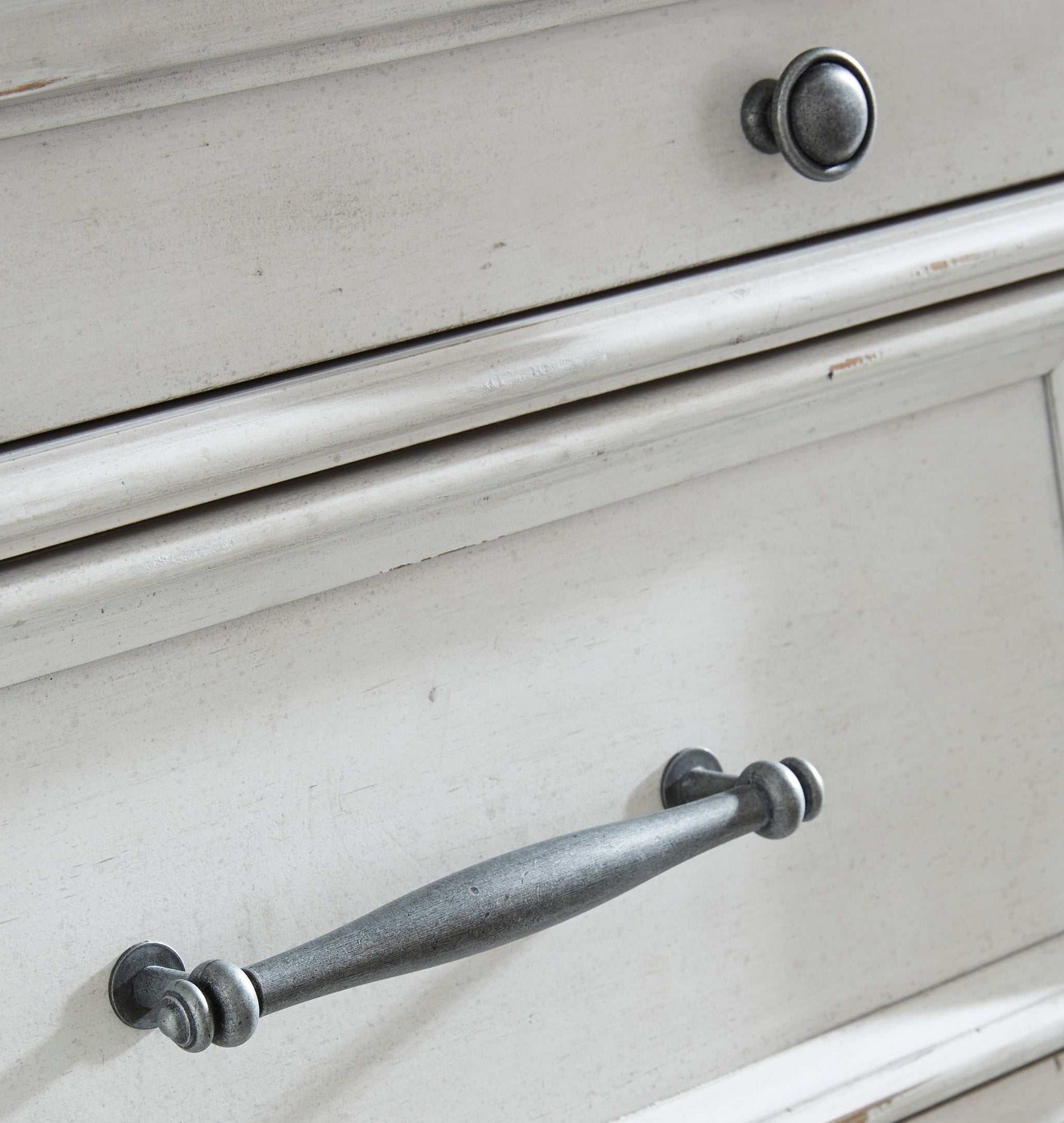Kanwyn Whitewash Cal. King Bedroom Set / 3pc (Online Special Price) - Ornate Home