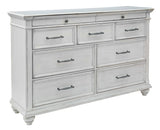 Kanwyn Whitewash Cal. King Bedroom Set / 3pc (Online Special Price) - Ornate Home