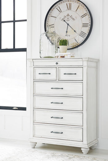 Kanwyn Whitewash Chest (Online Special Price) - Ornate Home