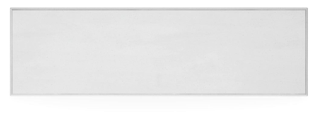 Kanwyn Whitewash Credenza w/ Open Storage - Ornate Home