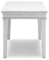 Kanwyn Whitewash Home Office Desk 63" - Ornate Home