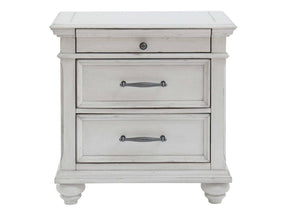 Kanwyn Whitewash Nightstand (Online Special Price) - Ornate Home