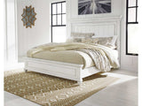 Kanwyn Whitewash Queen Panel Bed - Ornate Home