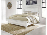 Kanwyn Whitewash Queen Panel Bedroom Set / 5pc (Online Special Price) - Ornate Home
