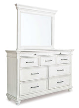 Kanwyn Whitewash Queen Panel Bedroom Set / 5pc (Online Special Price) - Ornate Home