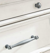 Kanwyn Whitewash Queen Panel Bedroom Set / 5pc (Online Special Price) - Ornate Home