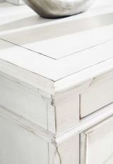 Kanwyn Whitewash Queen Panel Bedroom Set / 5pc (Online Special Price) - Ornate Home