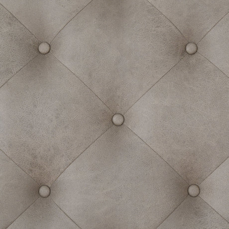 Kanwyn Whitewash Upholstered Ottoman Coffee Table - Ornate Home