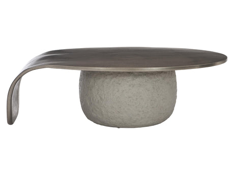 Kaori Sand Grey/Graphite Cocktail Table - Ornate Home