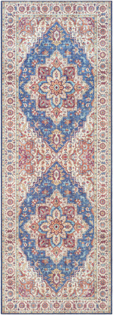 Kapaa Blue Medallion Rug - Clearance - Ornate Home