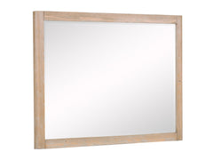 Kara Cerused Natural Dresser Mirror - Ornate Home