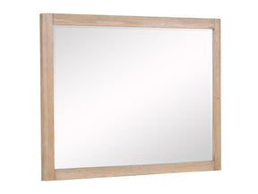 Kara Cerused Natural Dresser Mirror - Ornate Home