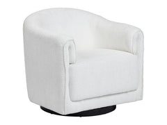 Kara Cream/Black Accent Chair - Ornate Home