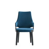 Kara Dining Arm Chair in Blue - Ornate Home