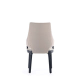 Kara Dining Arm Chair in Light Grey - Ornate Home