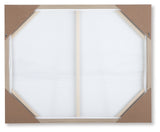 Karalen White/Gray/Brown Wall Art - Ornate Home